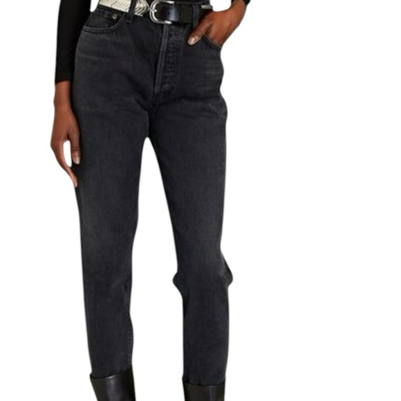 Agolde Fen high rise relaxed Taper jeans - Picture 3 of 13
